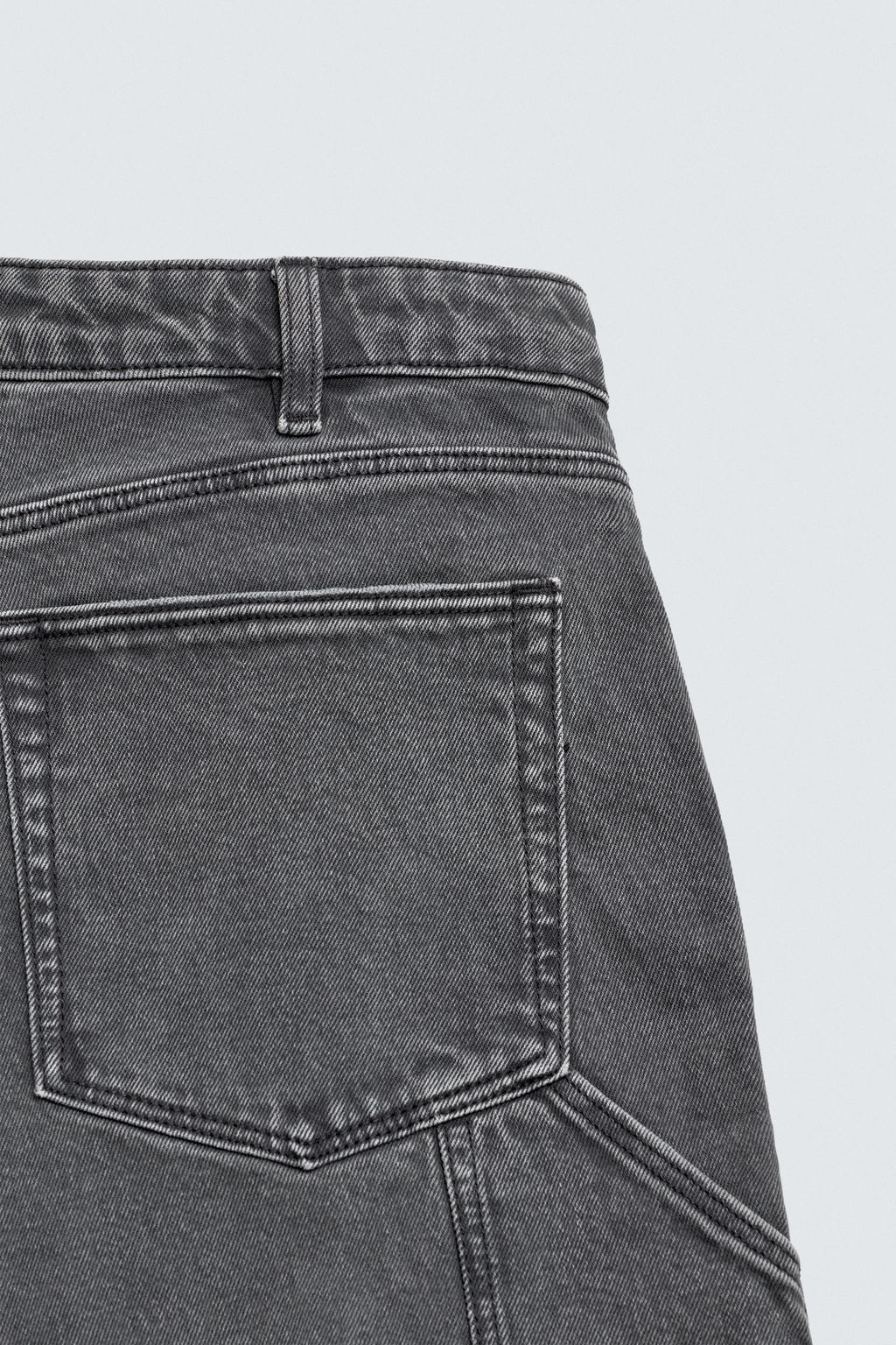 BERMUDA BOLSILLO CARPINTERO / Gris oscuro - Zara фото 10