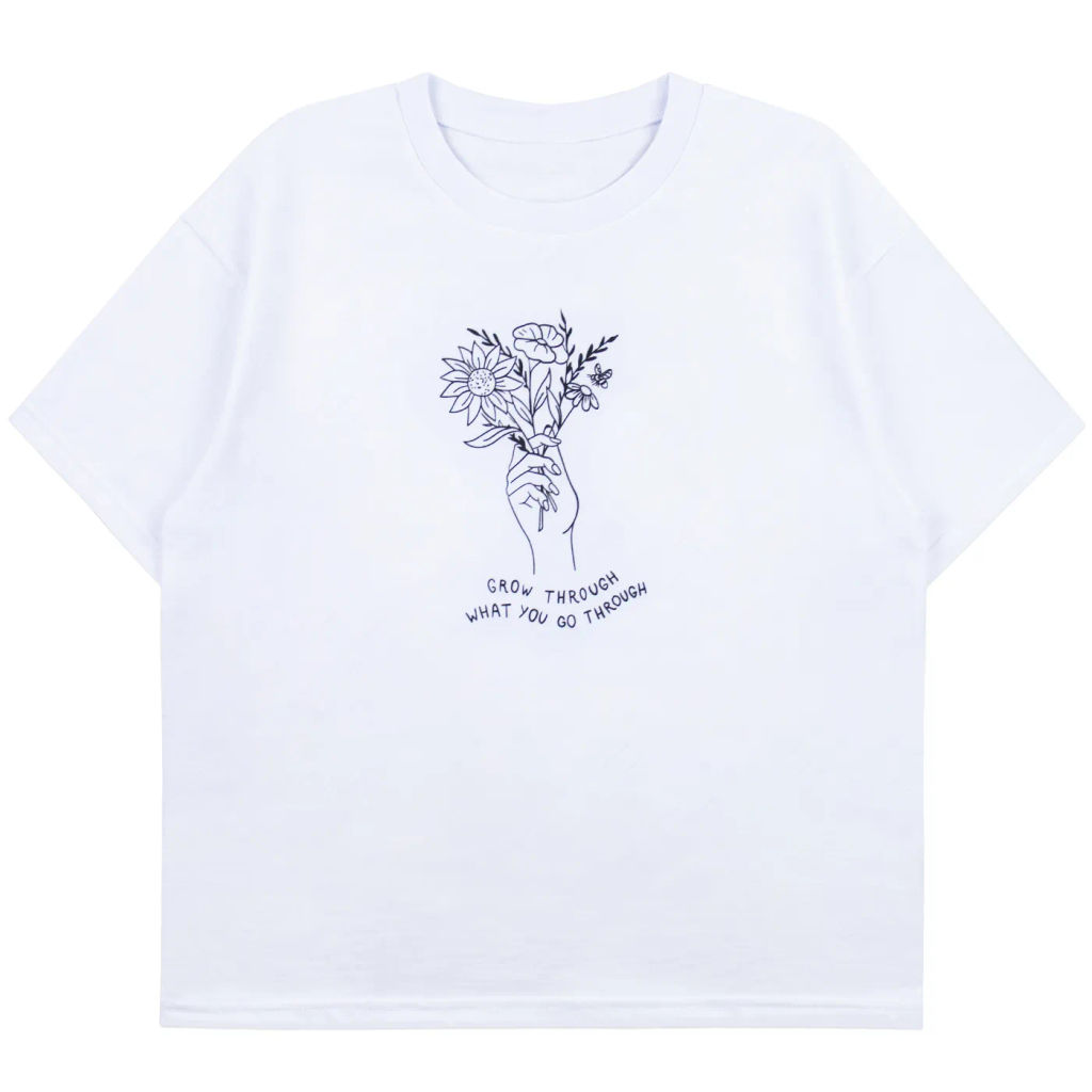 Футболка оверсайз кулирка 1657100107 - Youlala фото 4