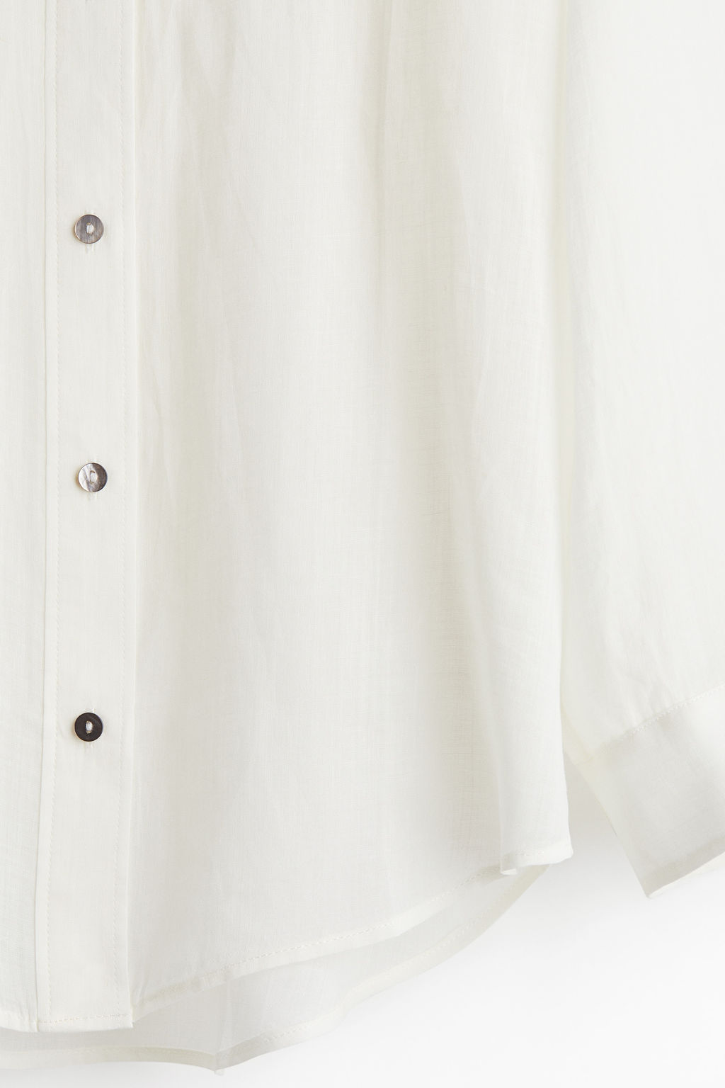 Camisa oversize de ramio - H&m фото 2