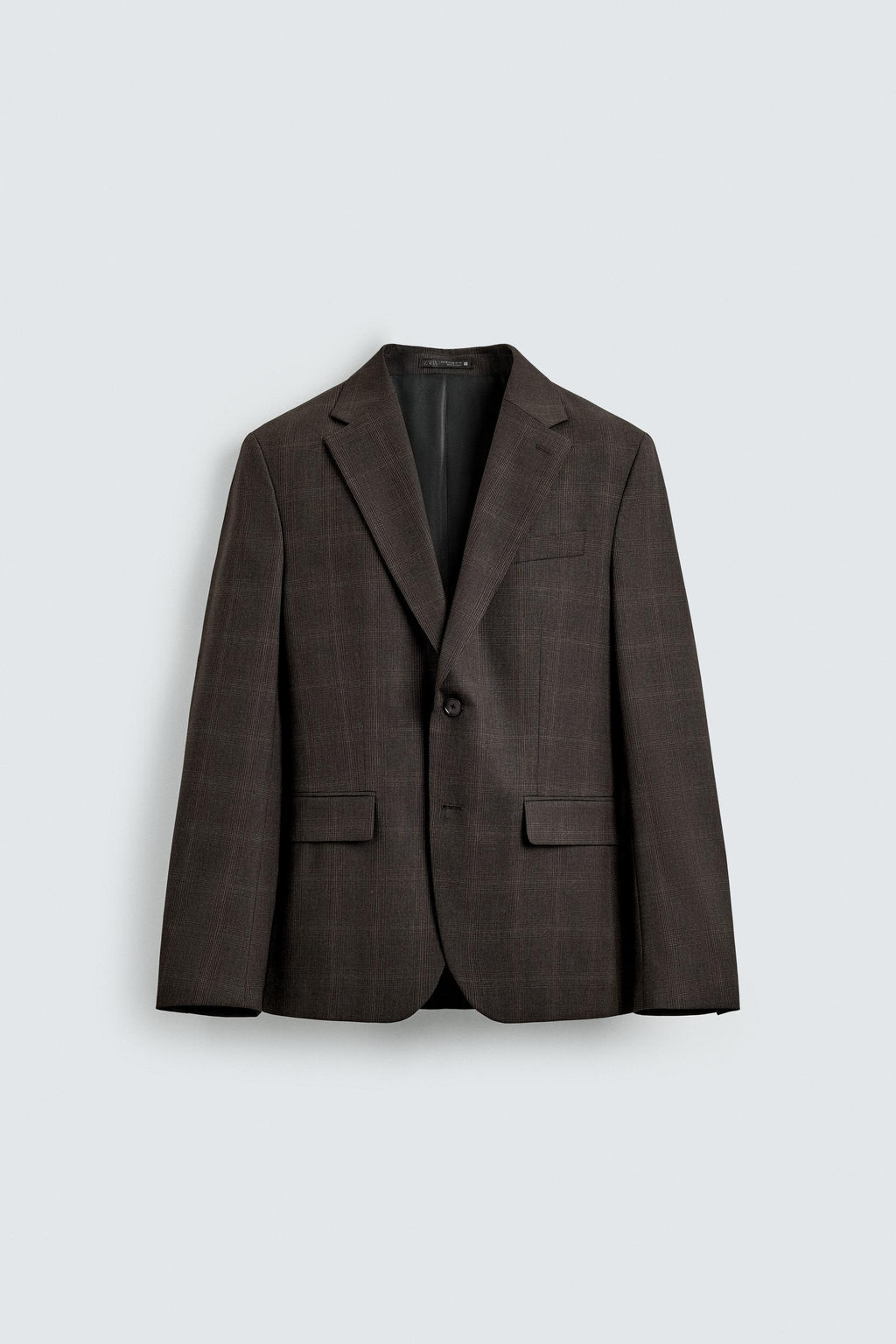 CHECK SUIT BLAZER - Zara фото 8