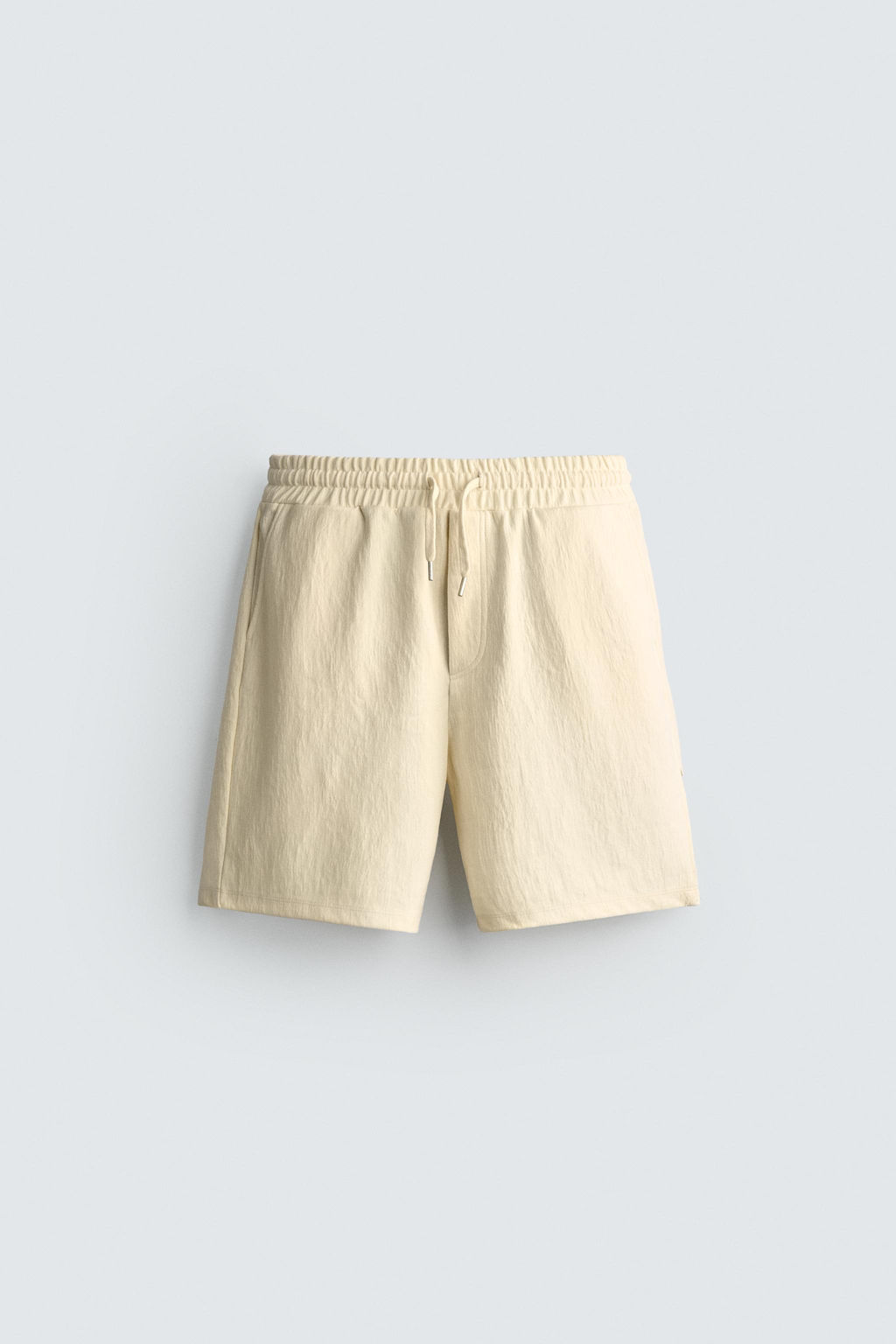 BERMUDA JOGGER ESTRUCTURA / Mantequilla - Zara фото 6