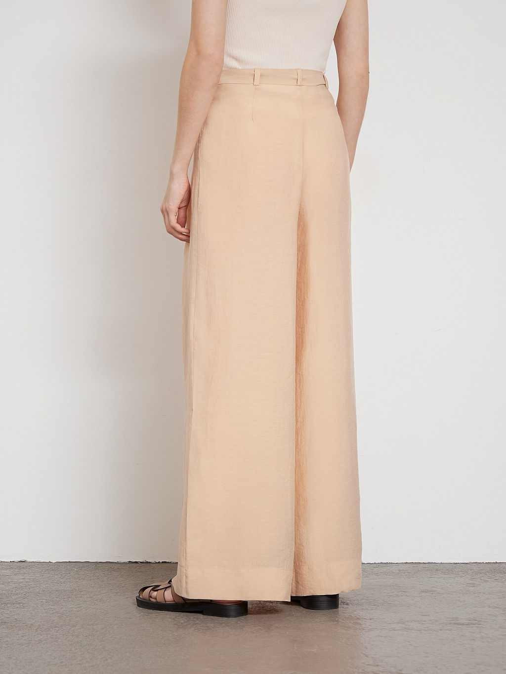 Брюки широкого кроя D249/sina - Emka фото 6