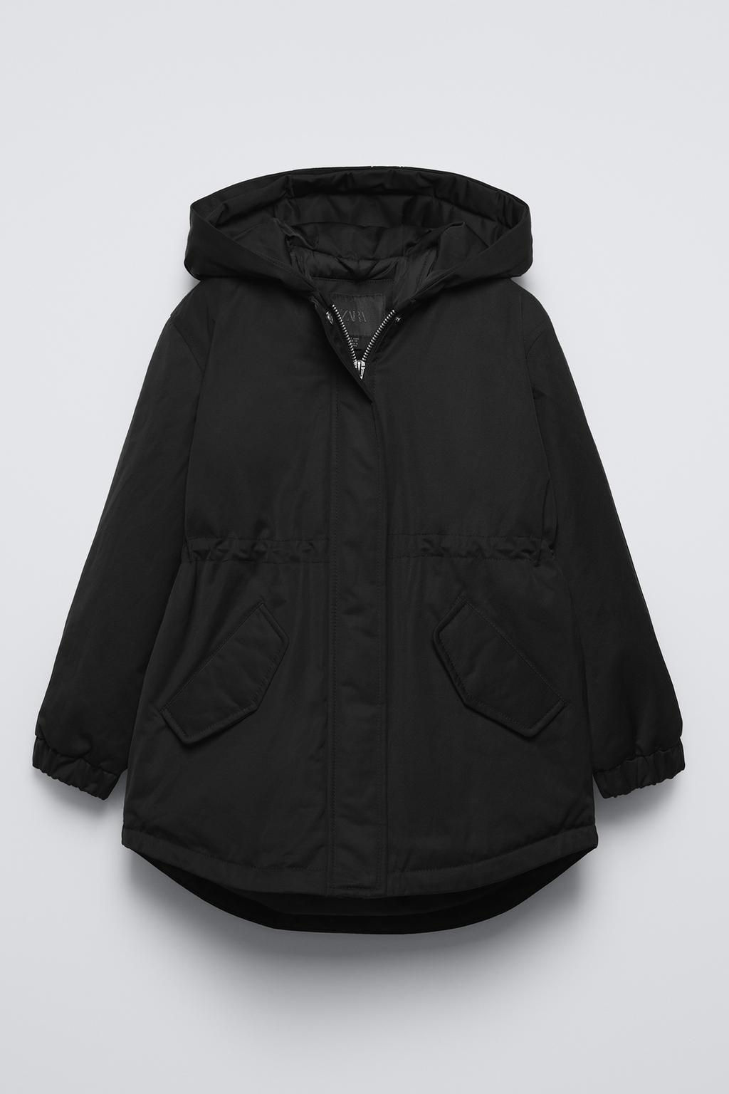 PARKA WITH FAUX FUR HOOD - Zara фото 2