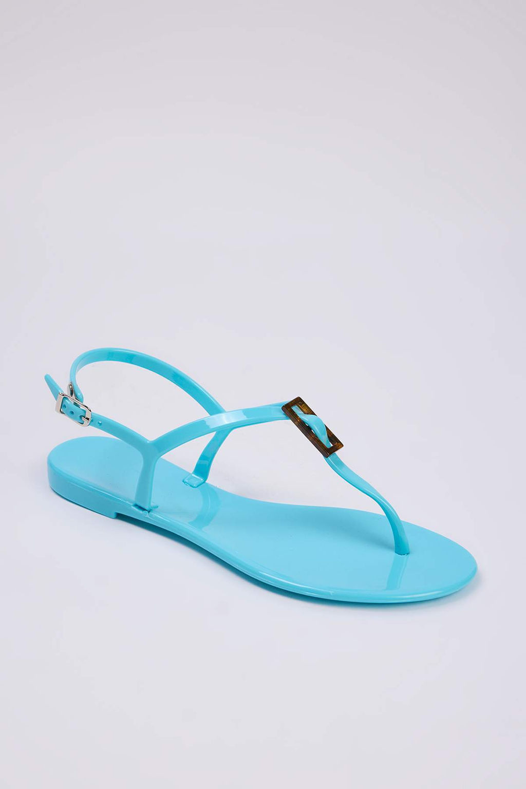 Trendyolmilla Shoes Siyah Jelly Parmak Aras? Kad?n Sandalet TAKSS25SD00065  фото 2