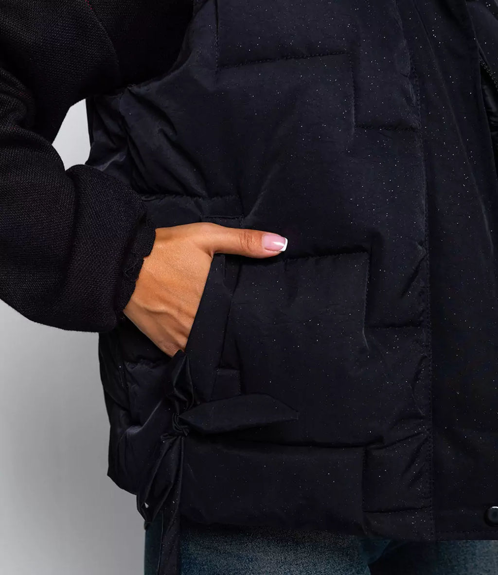 Жилет #КТ2391, чёрный - Dommod фото 5