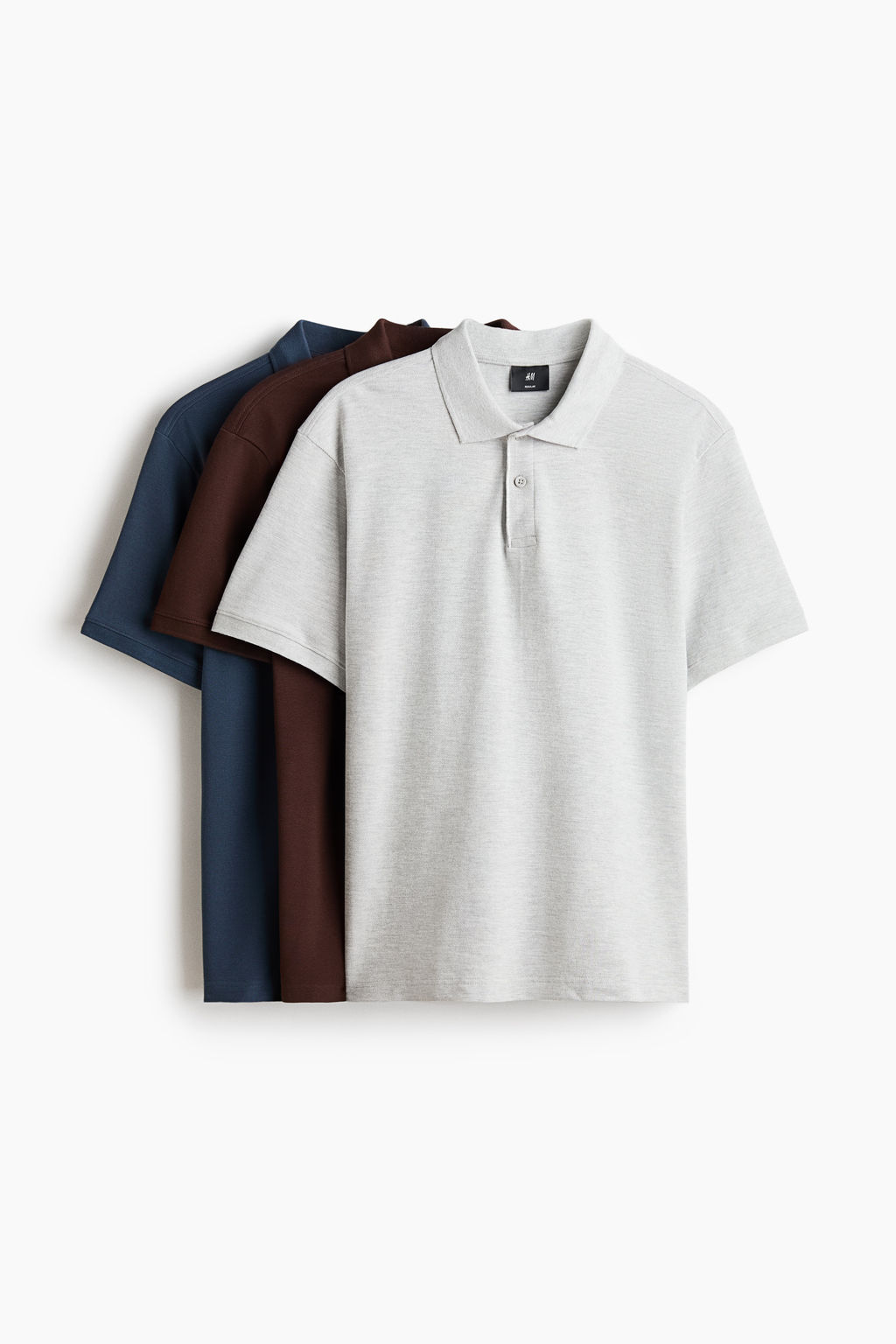 Pack de 3 polos Regular Fit - H&m фото 2
