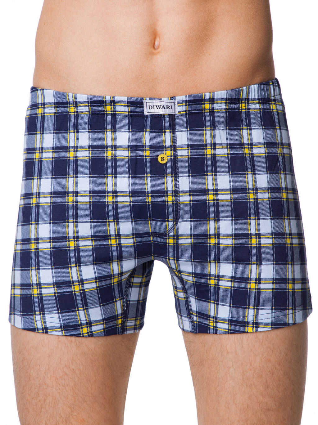 DIWARI SHAPE BOXER 104 (в коробке) royal blue-yellow - Conte elegant фото 2