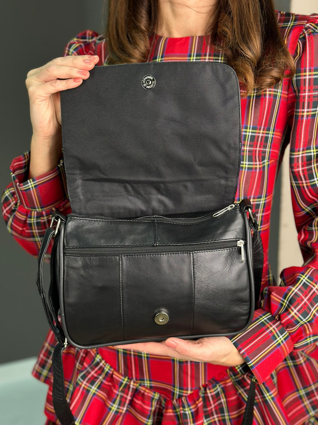 Сумка женская из телячьей кожи