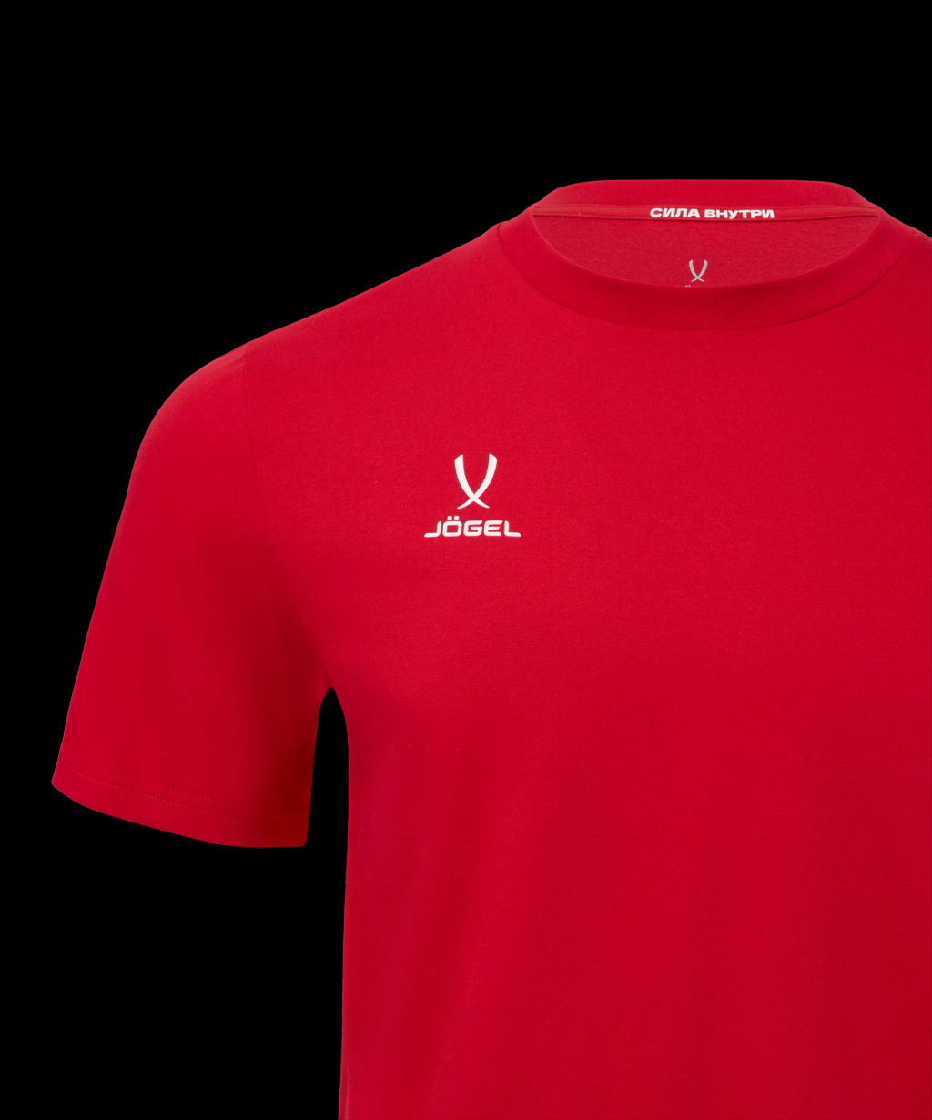 Футболка тренировочная JOGEL DIVISION PerFormDRY Training CVC R2, красный  фото 4