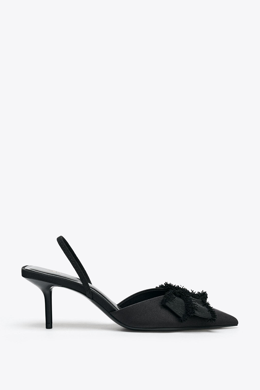 BOW SLINGBACK HEELS - Zara фото 9