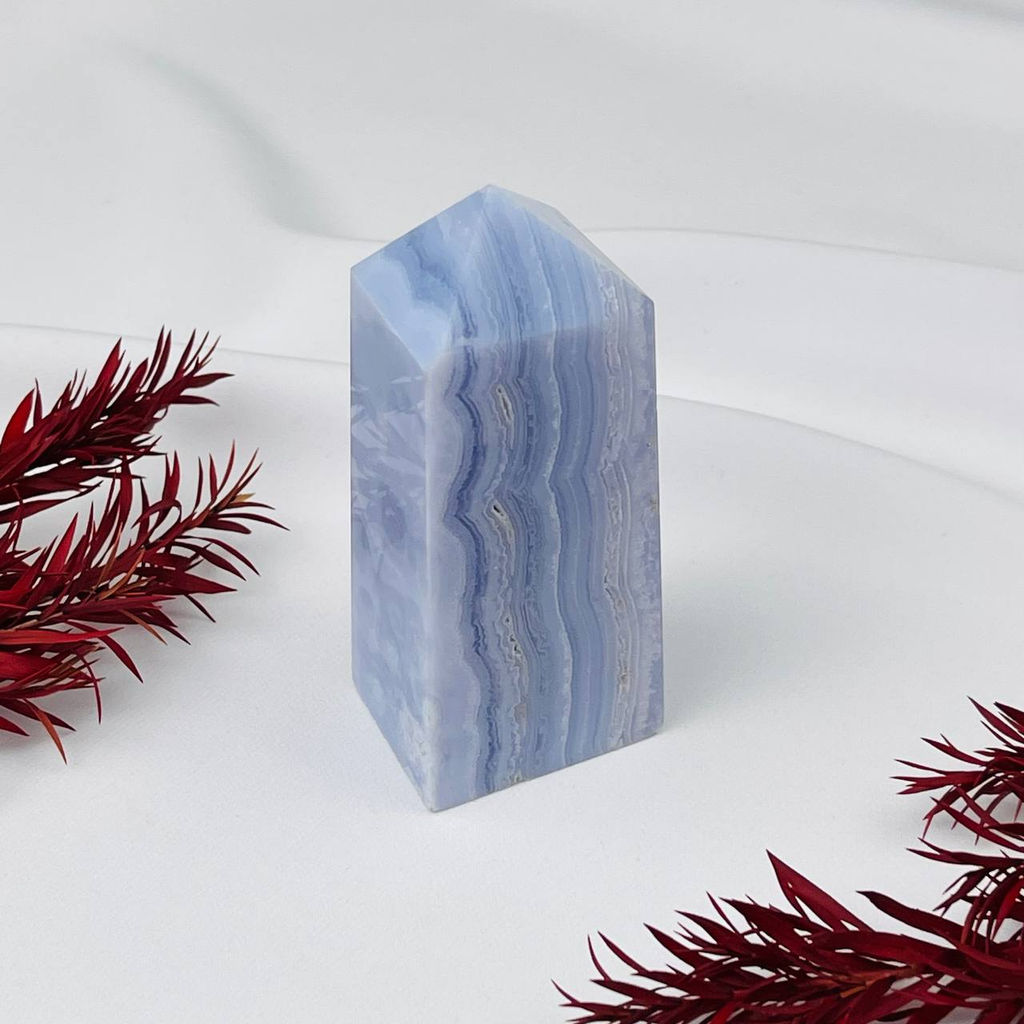 Кристалл из Голубого Агата - Радуга самоцветов фото 2