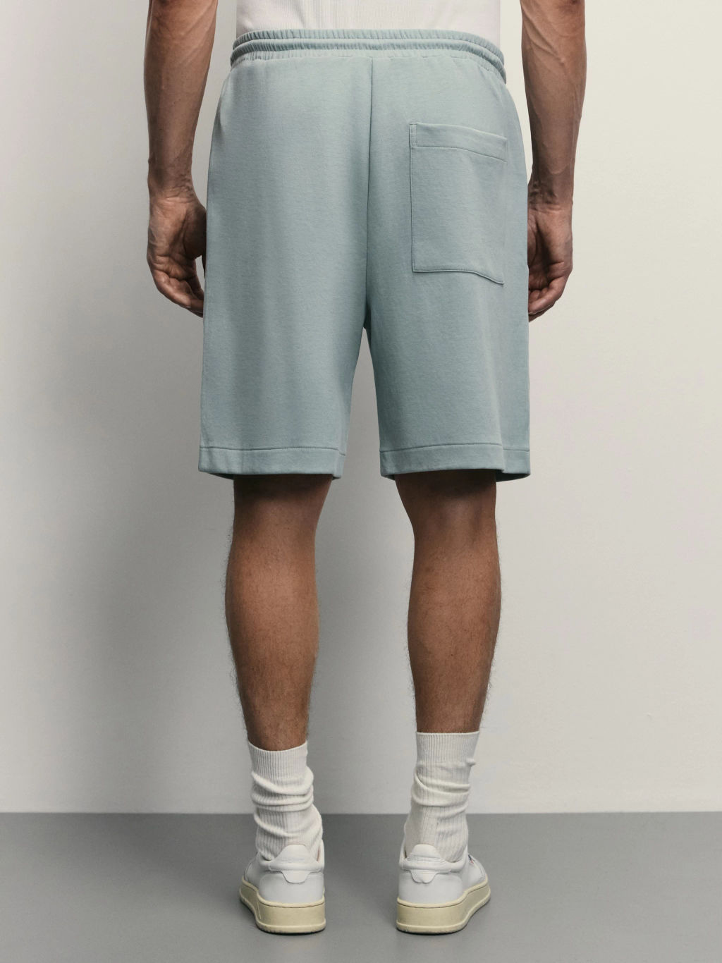 Шорты из хлопка интерлок / Zarina  фото 4