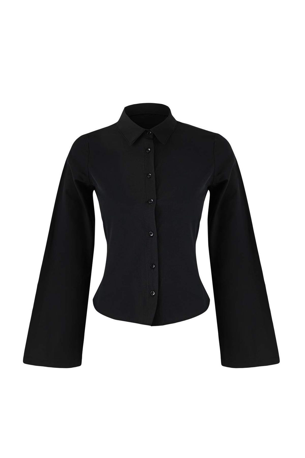 Kahverengi Korse Detayl? Bele Oturan Gomlek TWOAW26GO00055