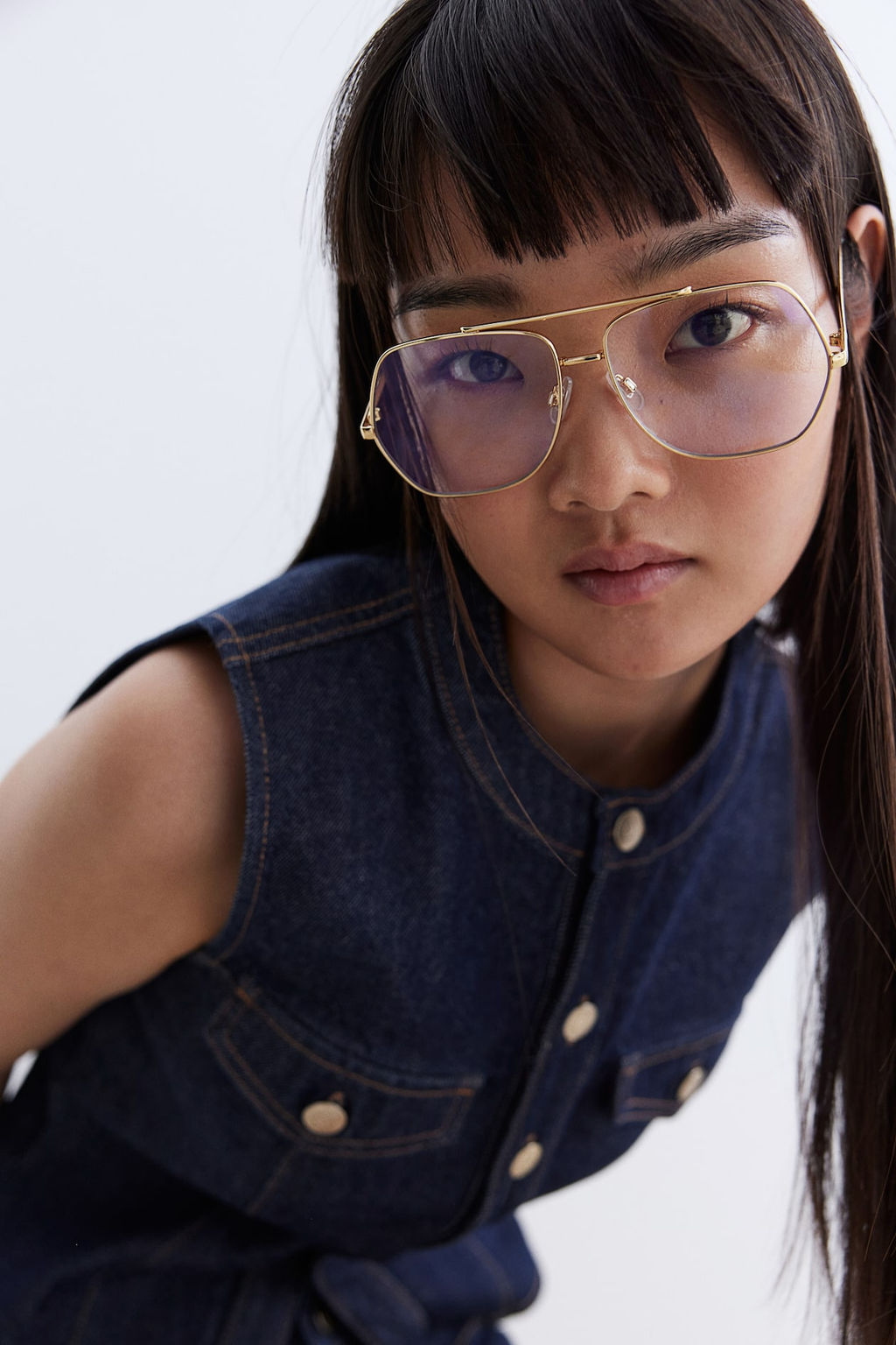 Chaleco de traje en denim - H&m фото 4