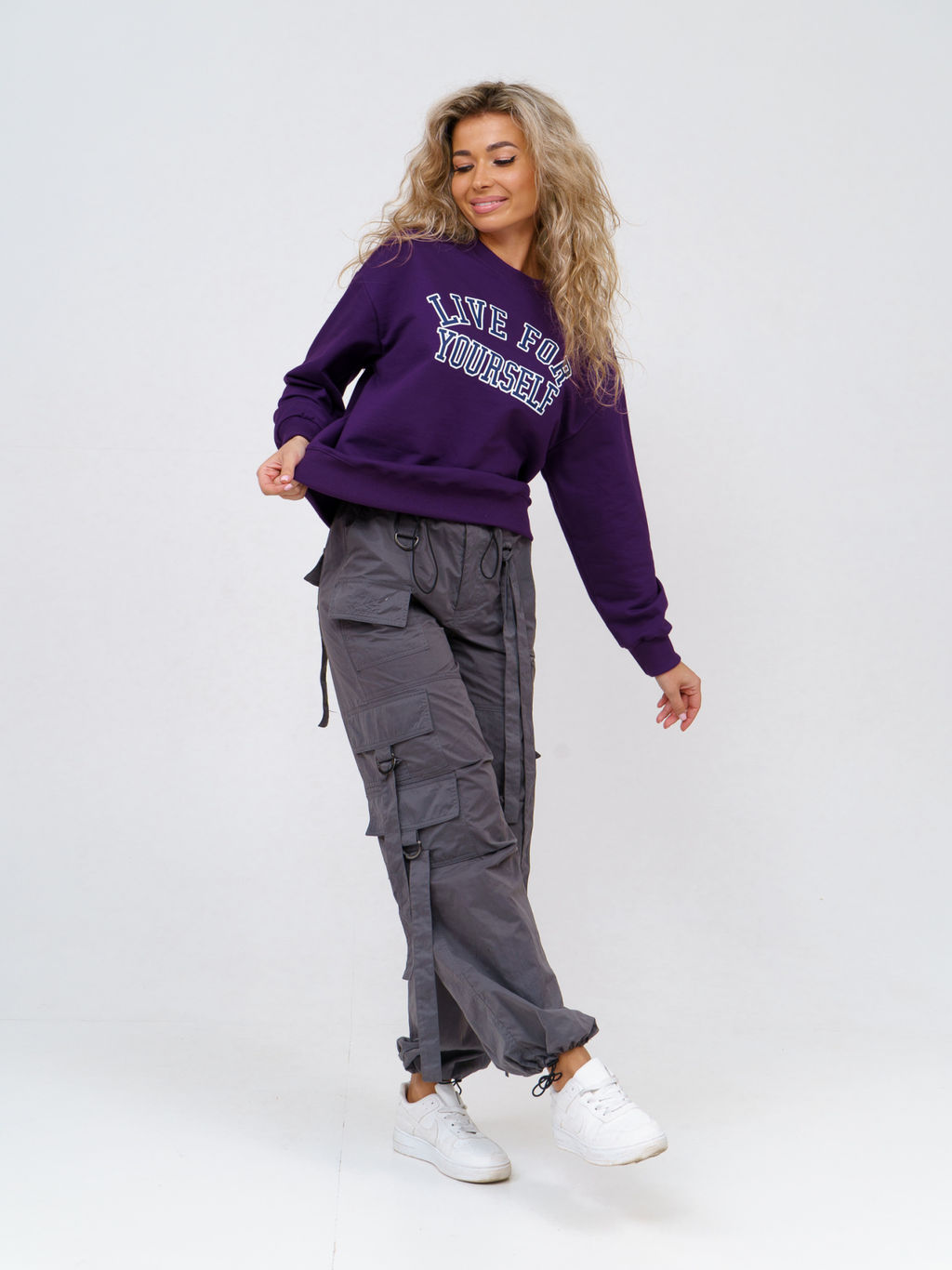 938 Свитшот "Фиолетовый"