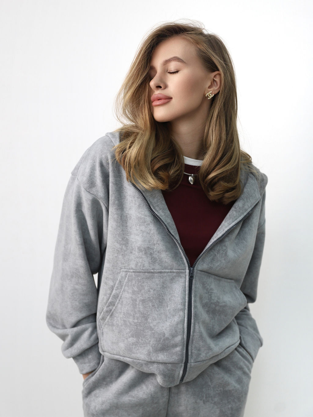 Женский Спортивный костюм женский КП200 Серый от Спортсоло