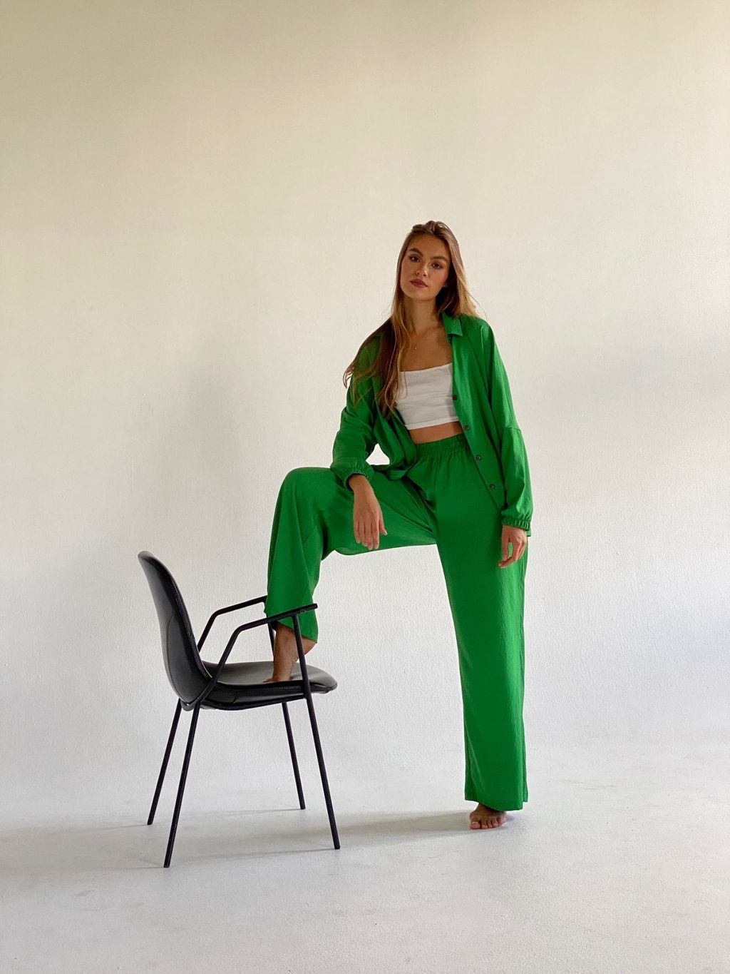 9405 Костюм летний зелёный - Martichelli фото 3