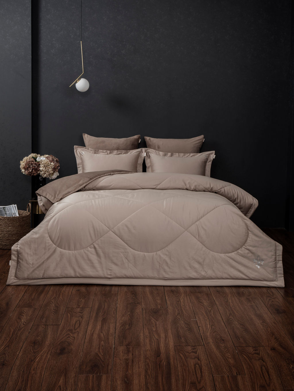 Lindor Fluffy (карамель) Egyptian Cotton комплект