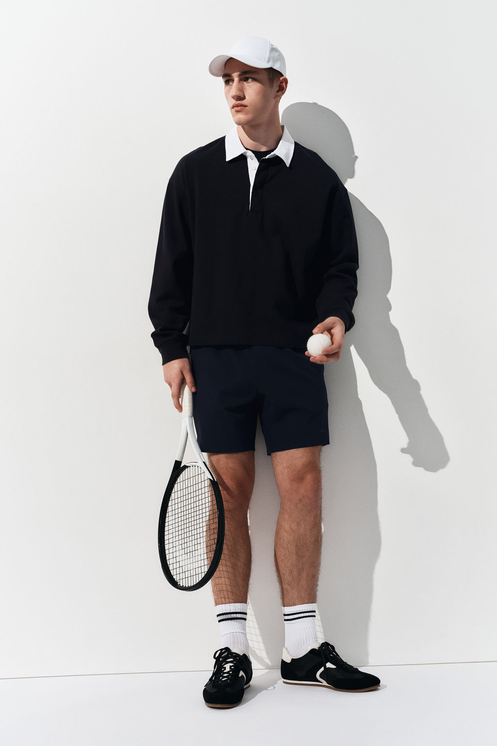 Pantal?n corto de tenis con DryMove Regular Fit - H&m фото 10