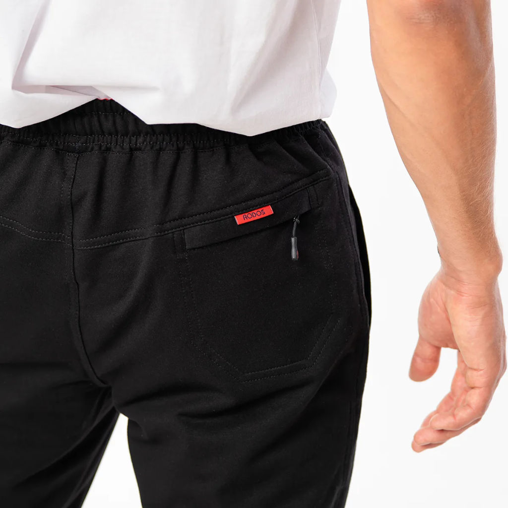 RODOS Брюки М-225 Чёрный/Красный