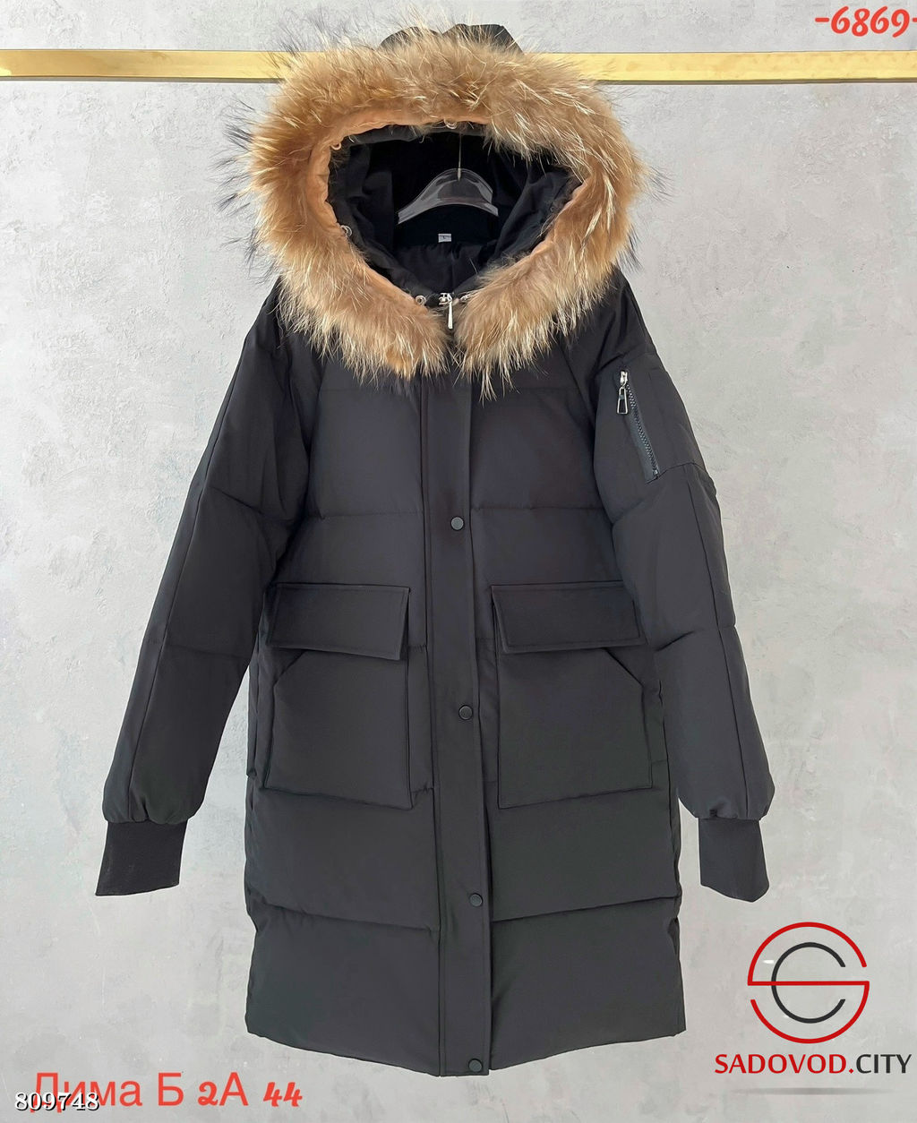 куртка женская с капюшоном - Bruno фото 4