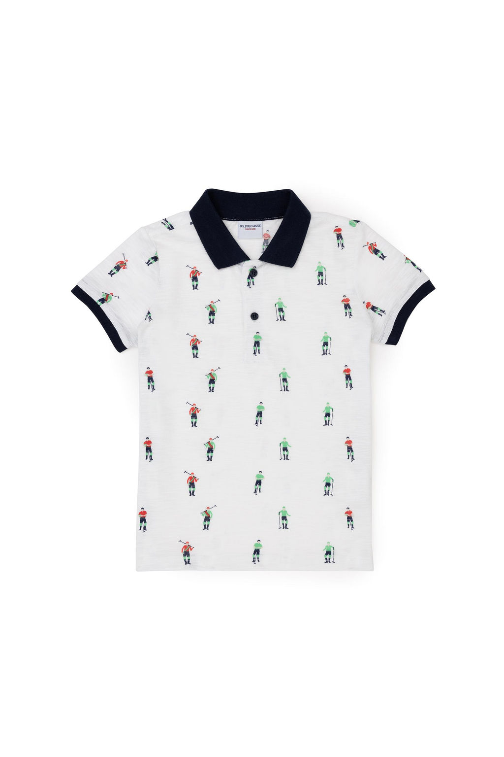 Белая футболка для мальчика - U.s. polo assn фото 2