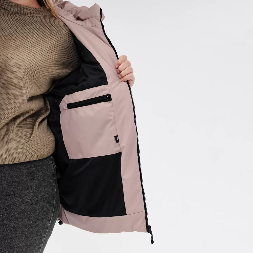 RODOS Куртка зимняя женская мембрана М-307 Светло-бежевый