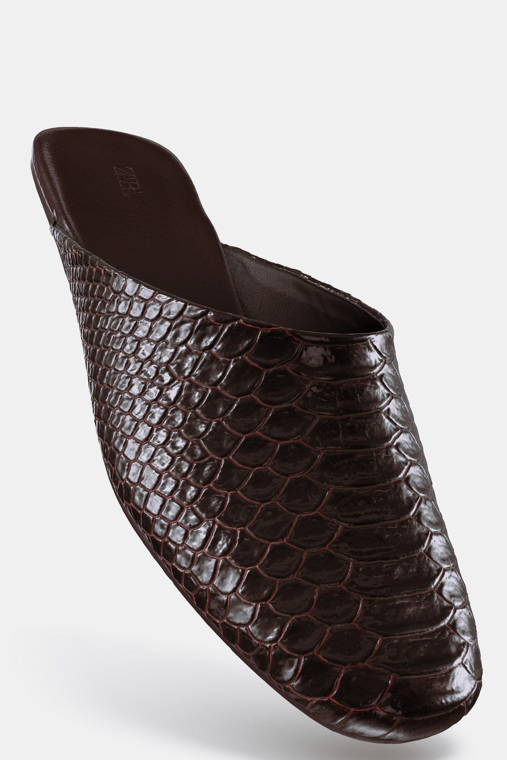 LIMITED EDITION LEATHER MULES - Zara фото 8