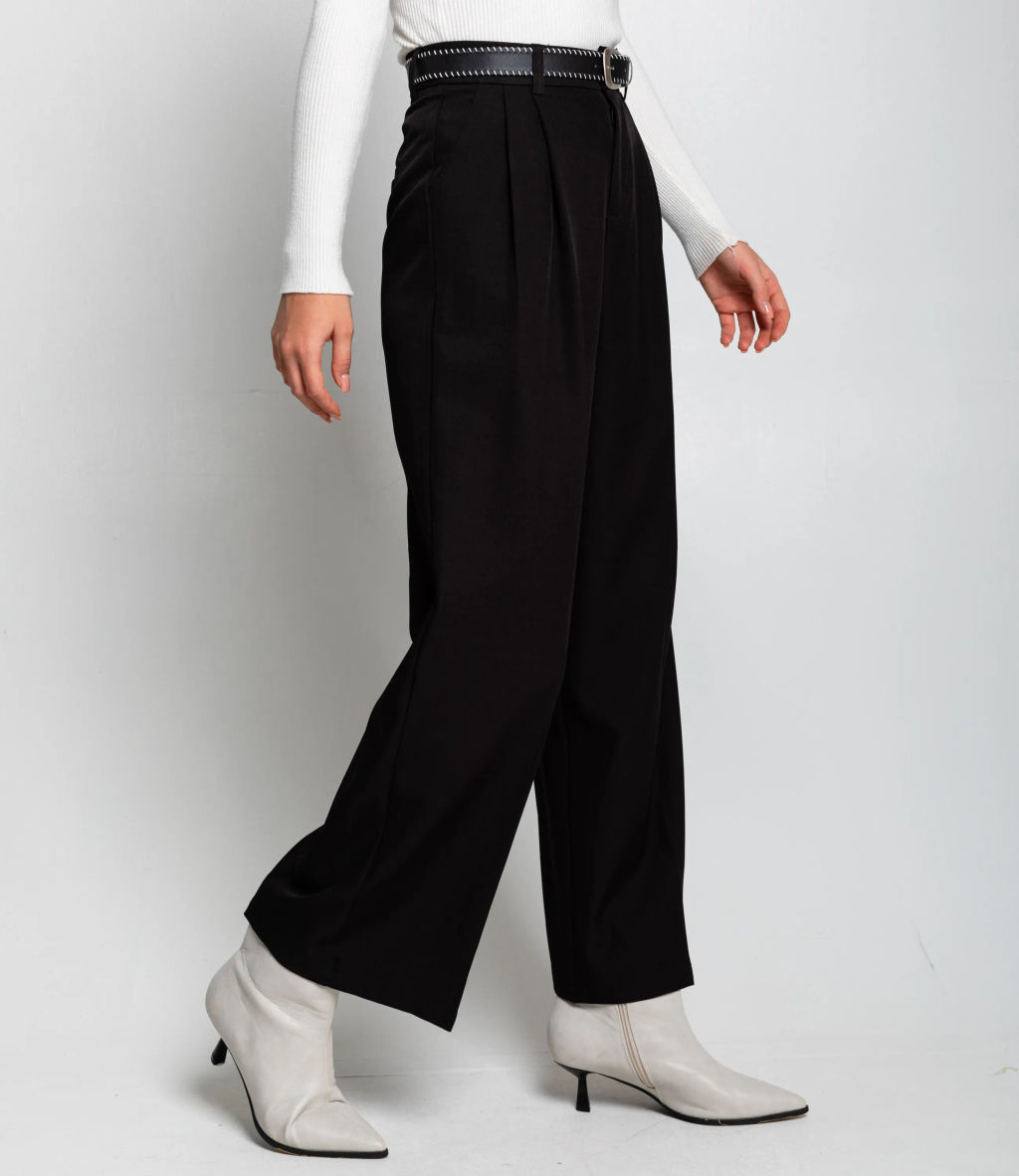 Брюки #КТ25993, чёрный - Dommod фото 3