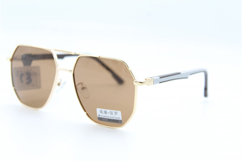 Солнцезащитные очки WILIBOLO (Polarized) 8014 59-16-142 С3 коричн.