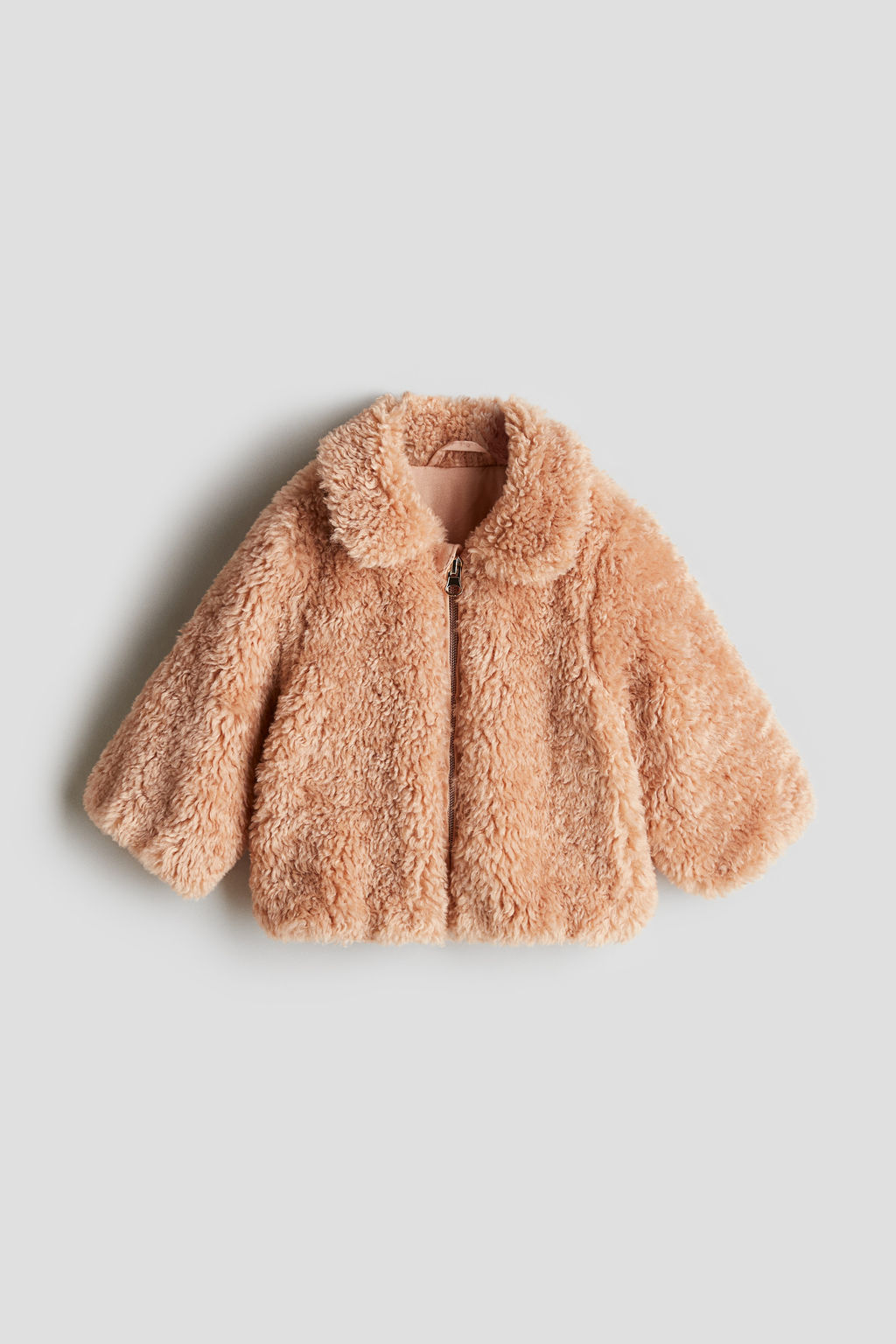 Chaqueta efecto pelo