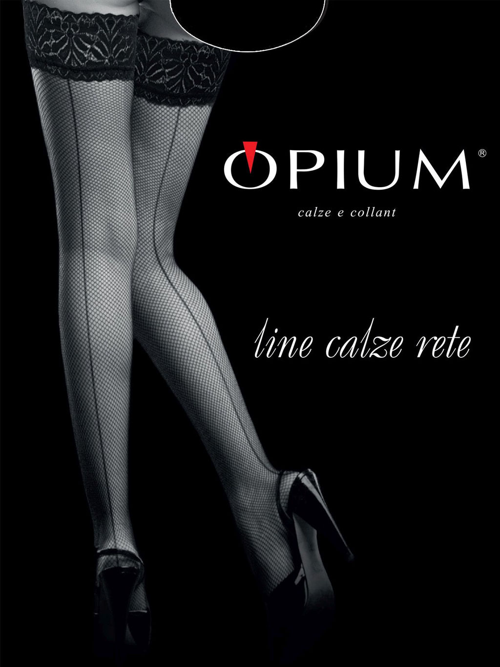Чулки Opium Line Calze Rete