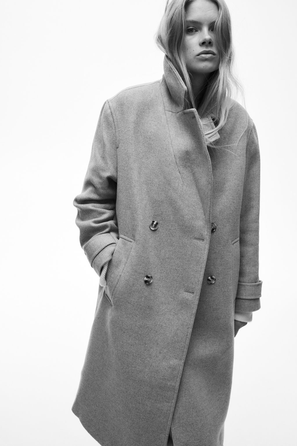 Abrigo cruzado - H&m фото 6
