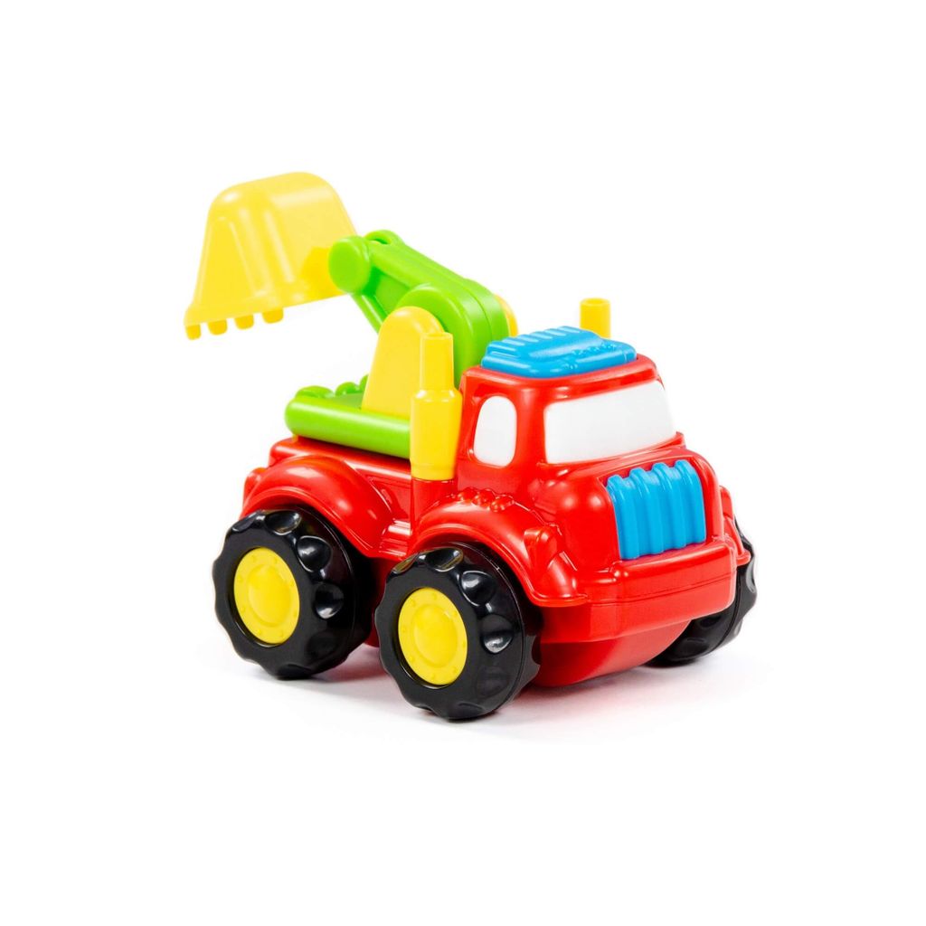 Оскар, автомобиль-погрузчик инерционный (в пакете) - Wader quality toys фото 19