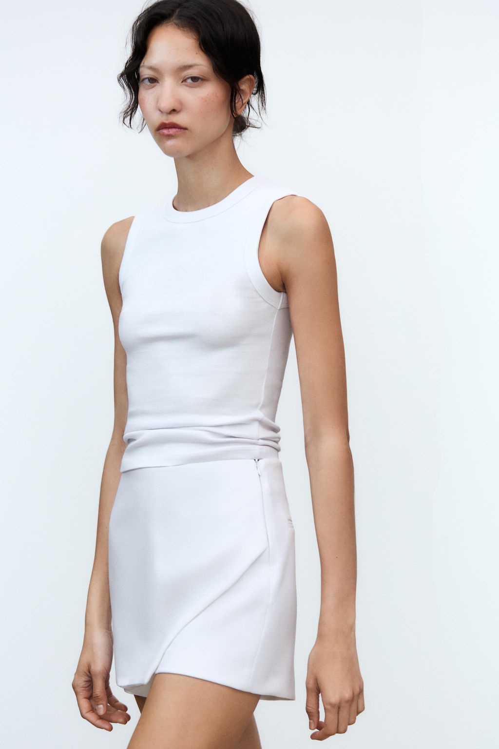 ASYMMETRIC SKORT - Zara фото 17