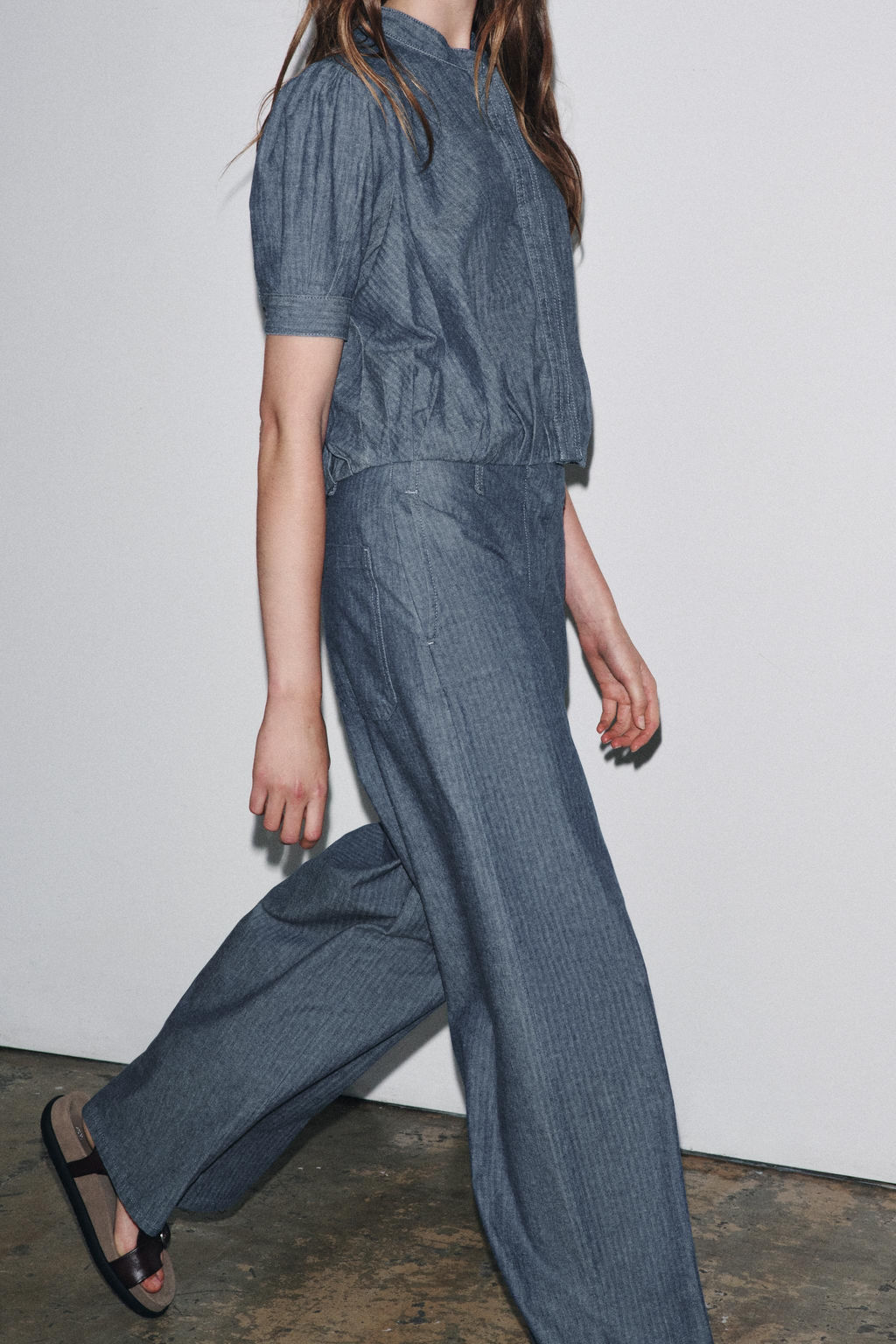 ZW COLLECTION RELAXED TROUSERS - Zara фото 12