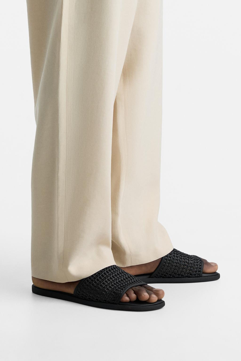 BRAIDED SANDALS - Zara фото 3