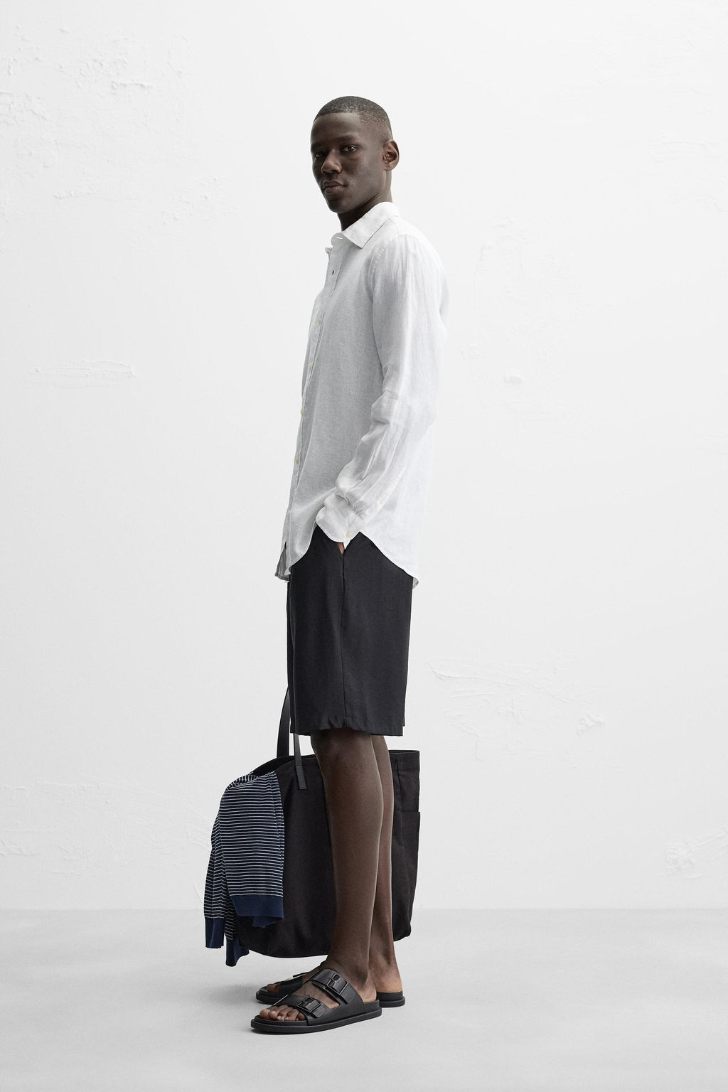 100% LINEN SHIRT - Zara фото 4