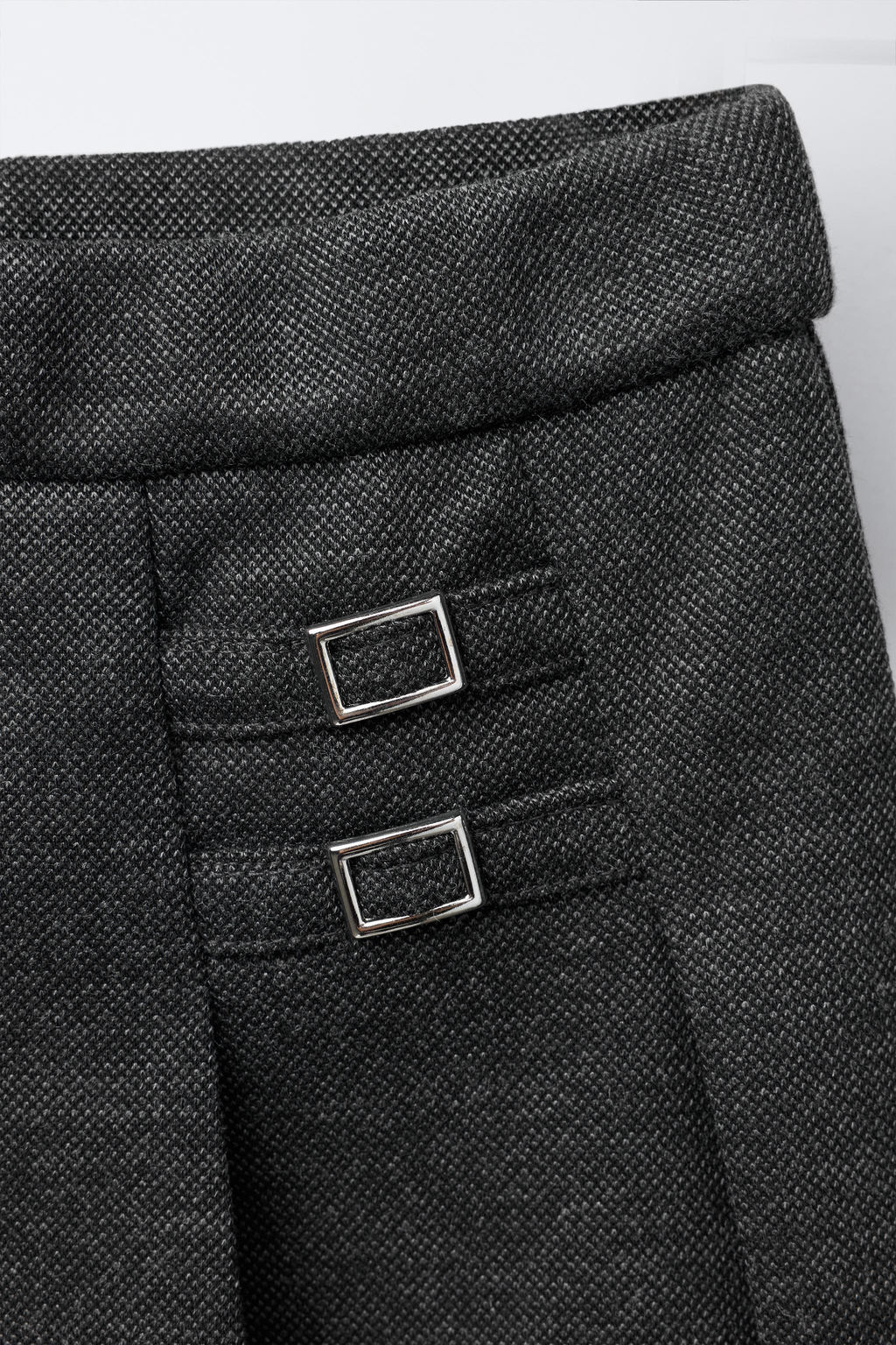 BUCKLE PLEAT SKIRT - Zara фото 3