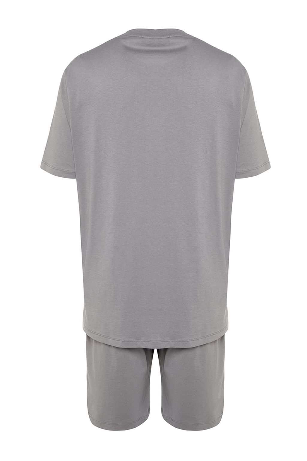 TRENDYOL MAN Siyah Regular Fit Bisiklet Yaka Bask?l? Sortlu Pijama Tak?m? TMNSS23PT00017 - Trendyolmilla фото 9