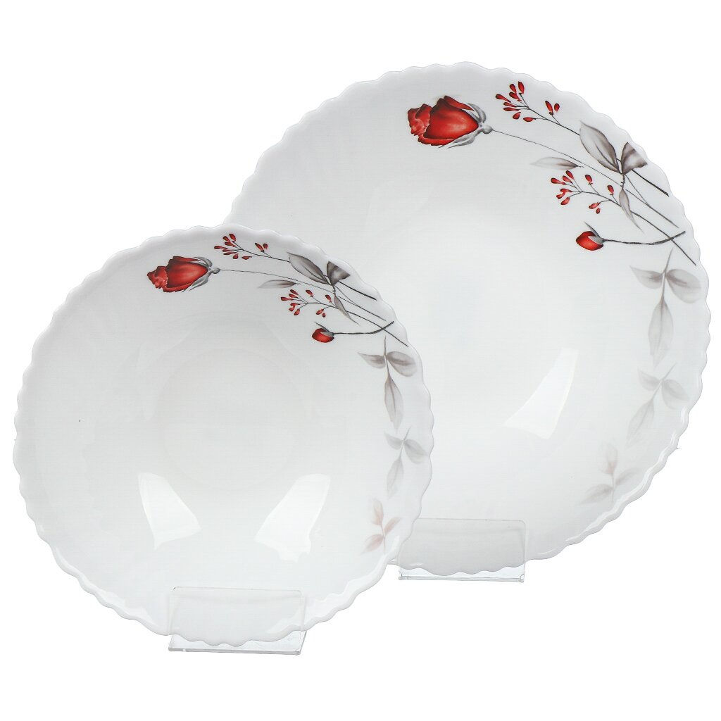 Сервиз столовый стеклокерамика, 18 предметов, на 6 персон, Daniks, Вероника (448955)  фото 6