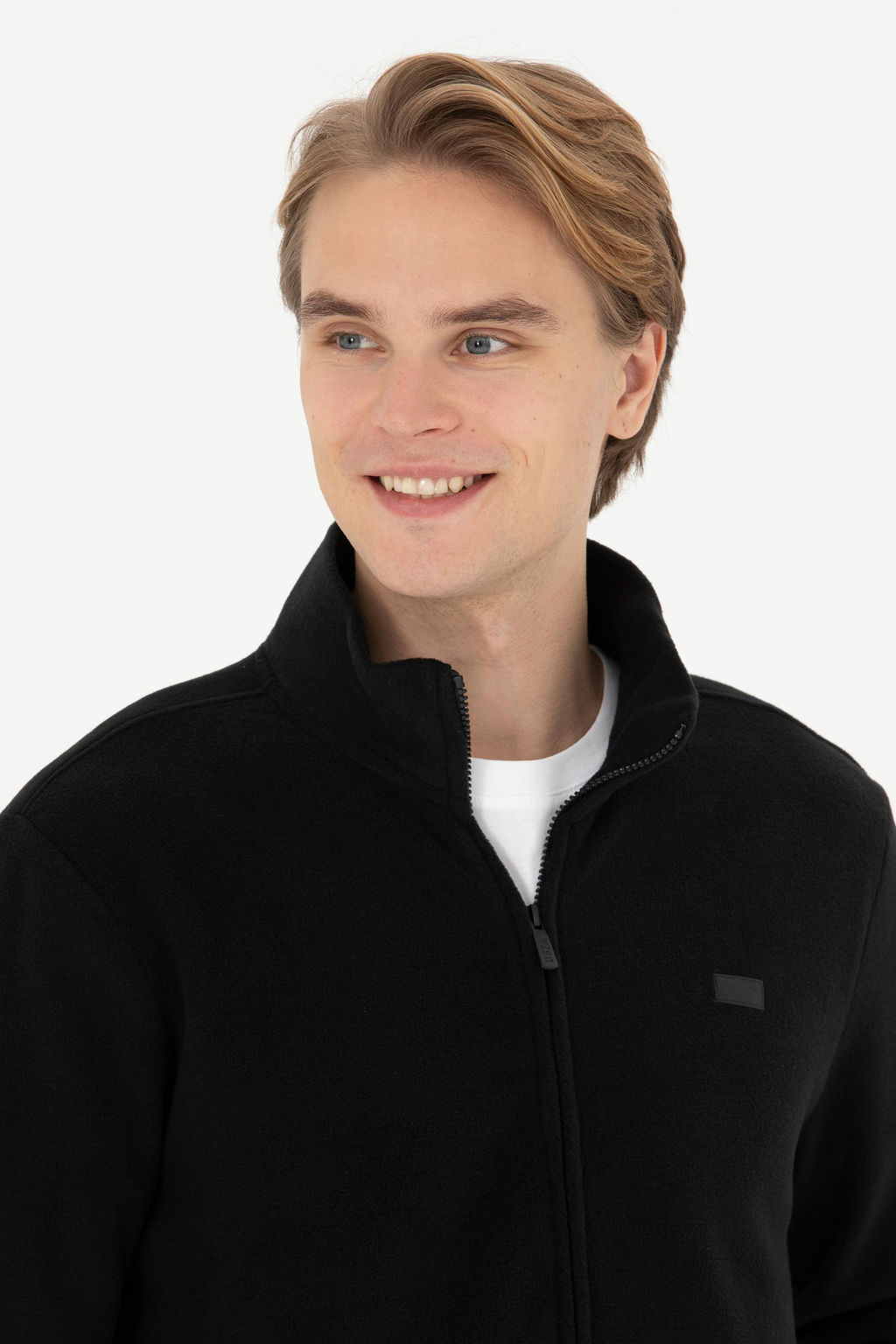 U. S. Polo Assn / Мужской черный вязаный кардиган - U.s. polo assn фото 9