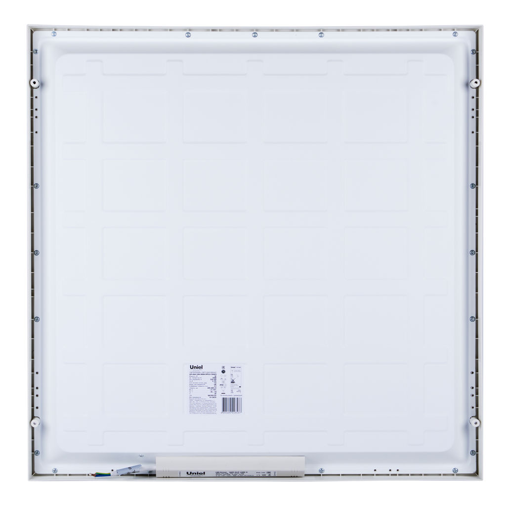 ULP-6060-50W/4000K OFFICE-U WHITE Светильник светодиодный потолочный универсальный. Белый свет (4000K). Рассеиватель матовый. В комплекте с и/п. Корпус белый. ТМ Uniel