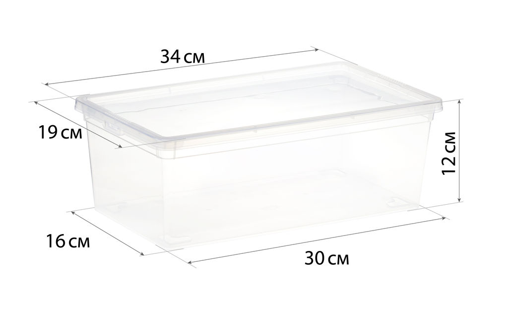 Ящик 5,5 л, 340*190*120мм, арт. М2351