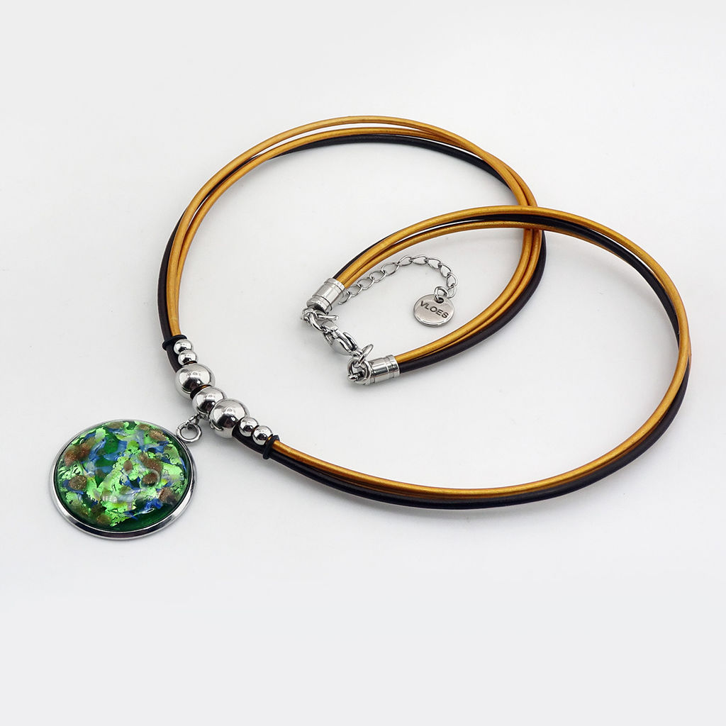 MAGIC FOREST Колье из муранского стекла LKY4627