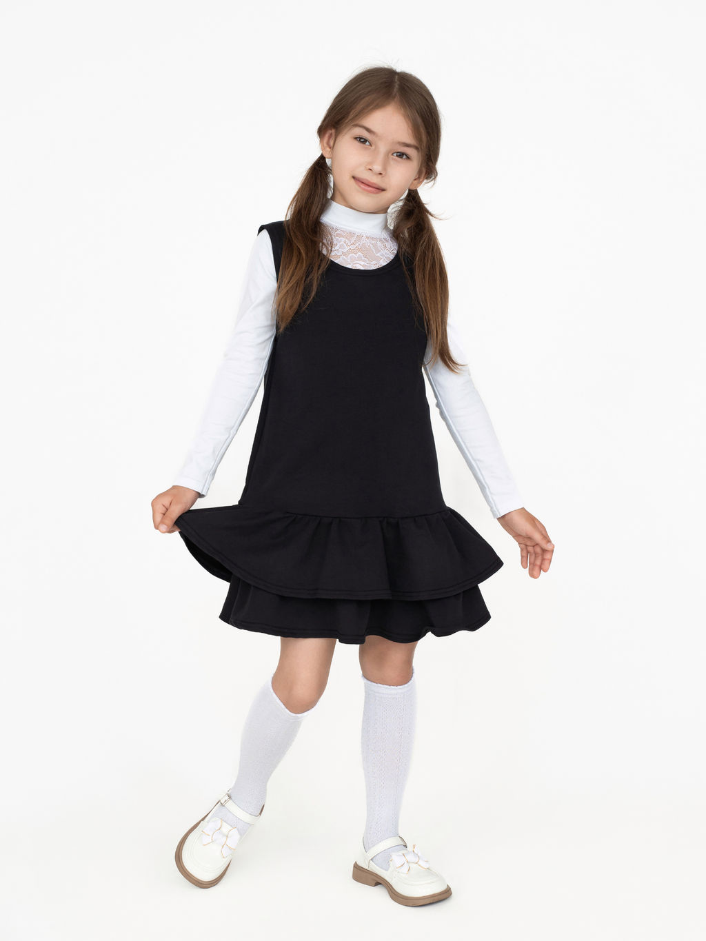 Сарафан детский черный 931 (122)