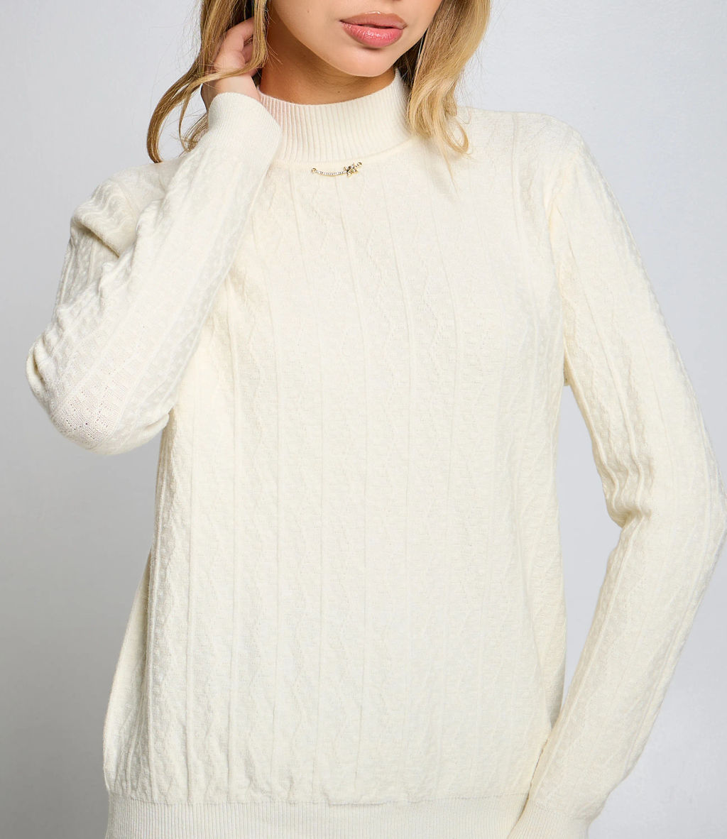 Джемпер #КТ56 (4), кремовый