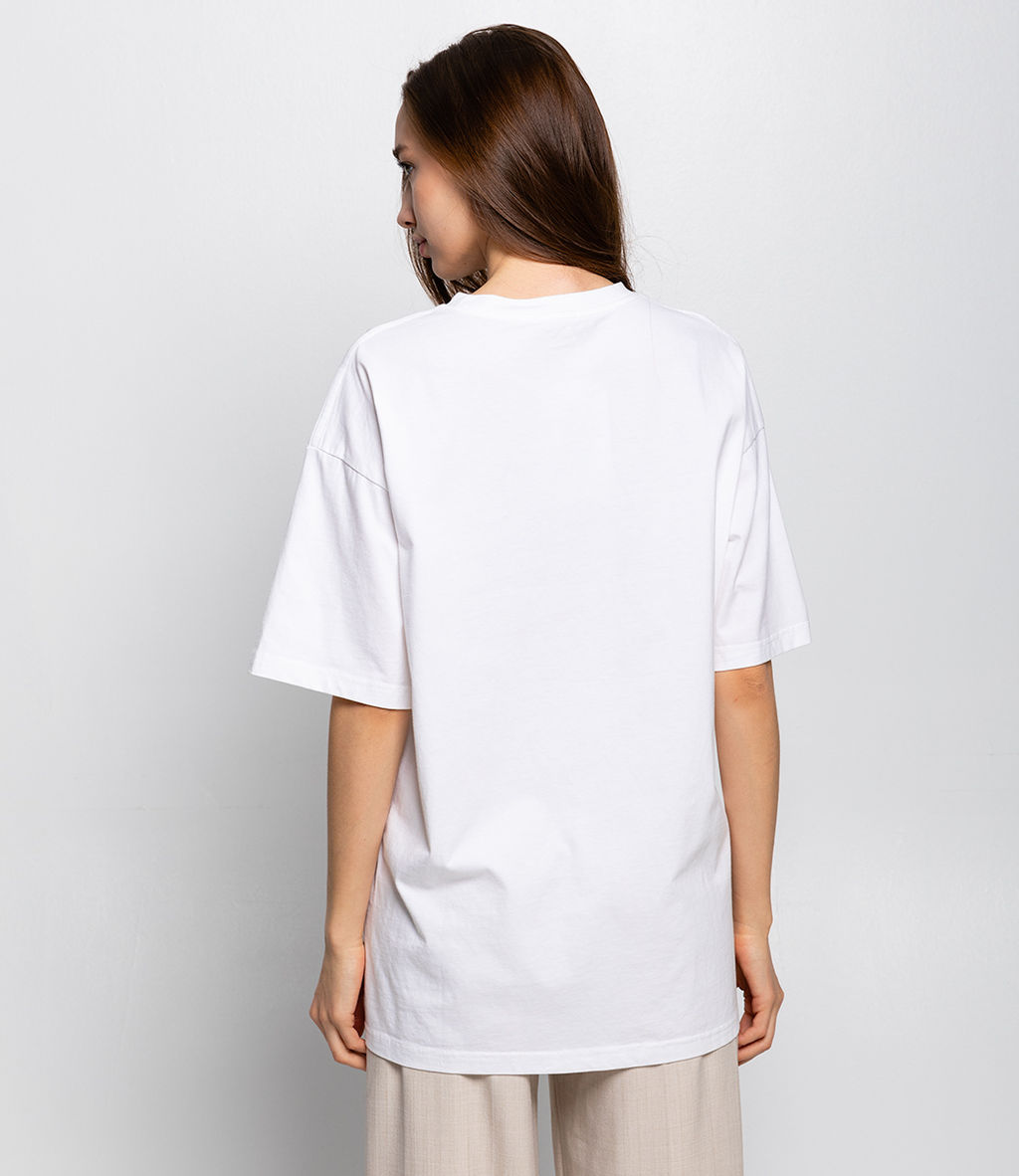 Футболка #КТ1811 (1), белый - Dommod фото 3