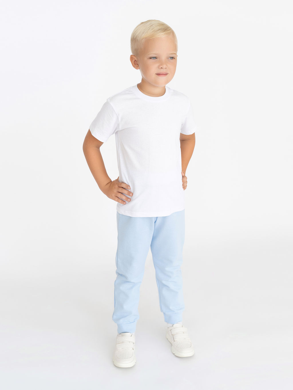 Брюки детские голубые 455/1 (98, 56)