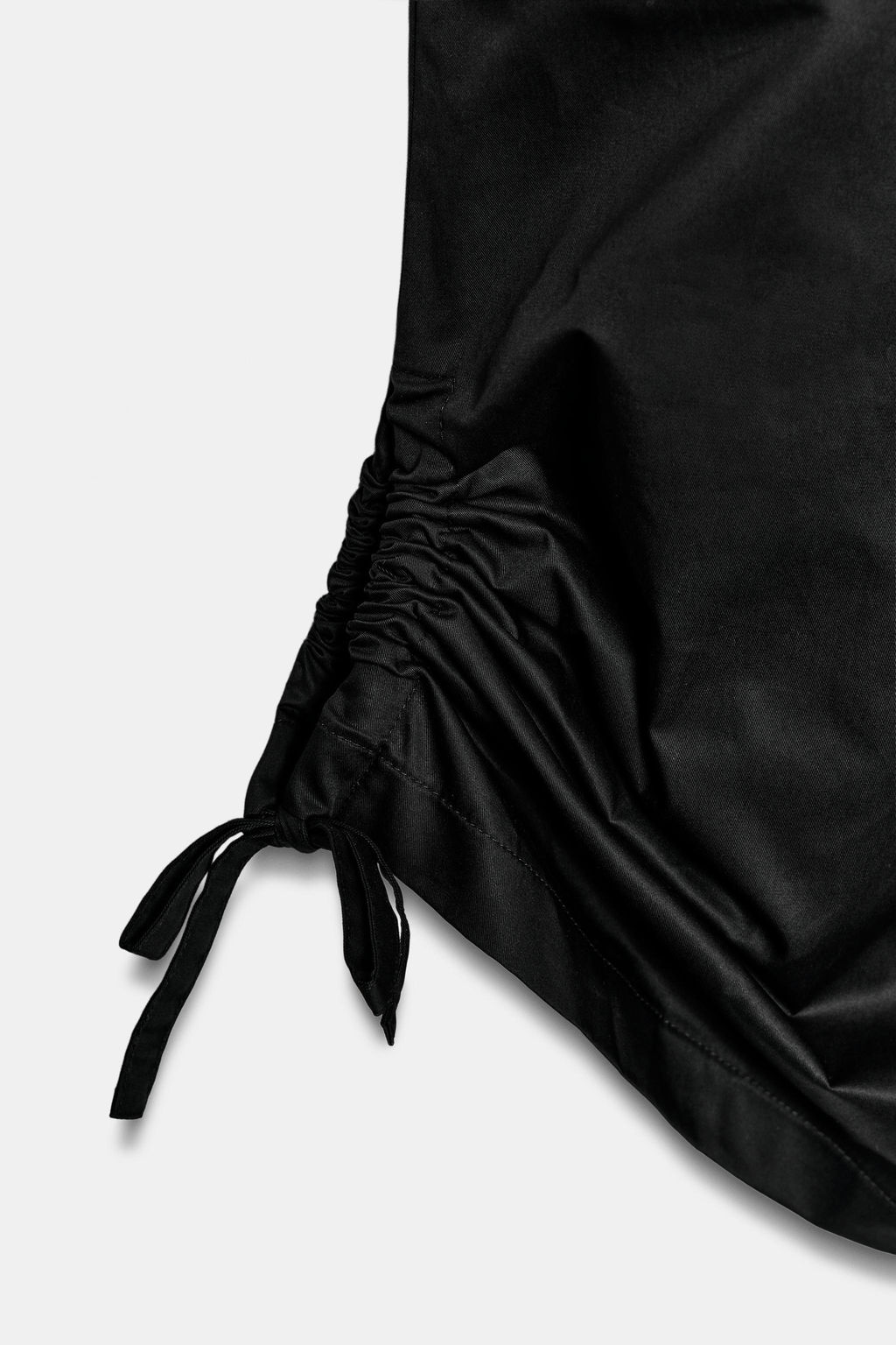 PANTAL?N CULOTTE BAJO AJUSTABLE / Negro - Zara фото 11